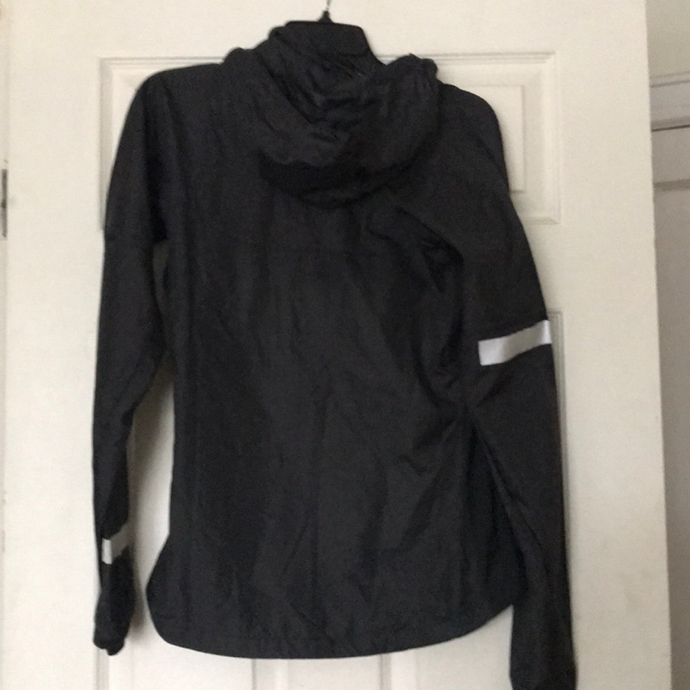 mens nike running jacket black